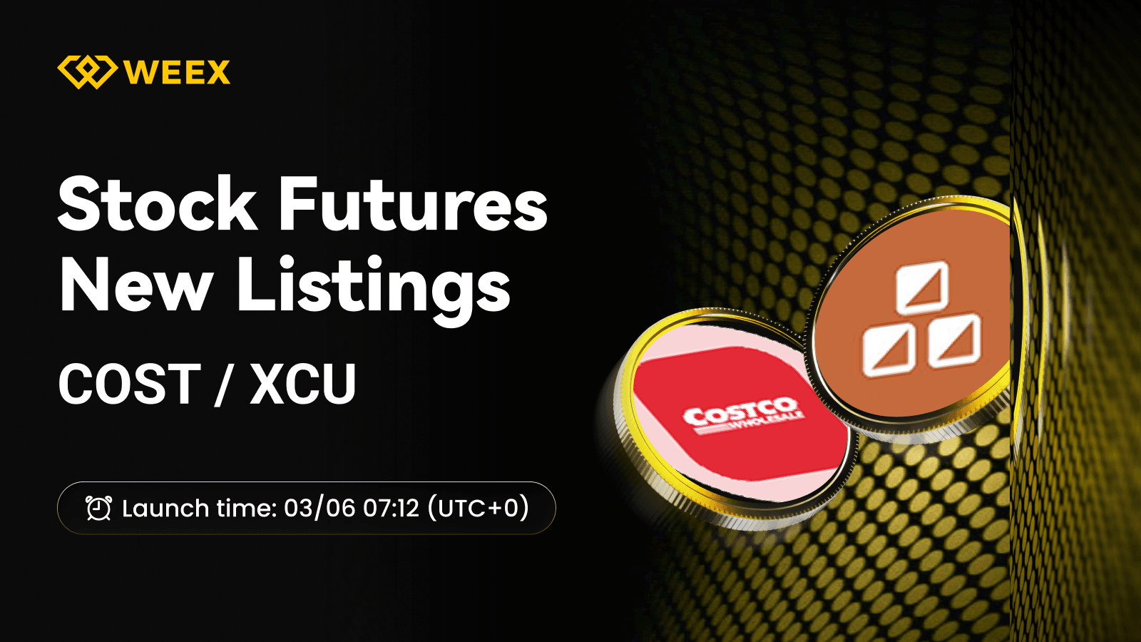 COST USDT and XCU USDT Now Live on WEEX Futures Market
